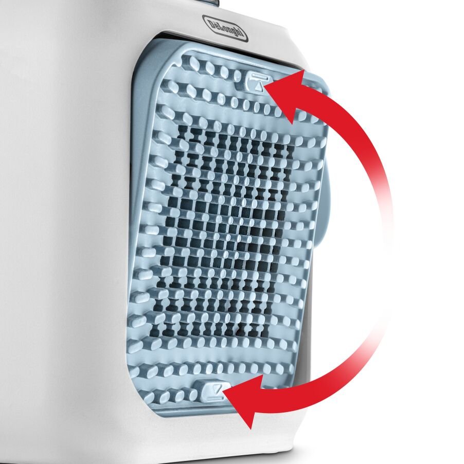 Termoventilatore silenzioso compatto da tavolo o camper 350W